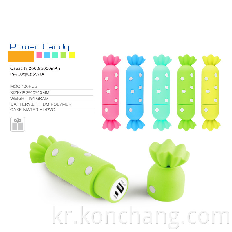 Candy Power Banks